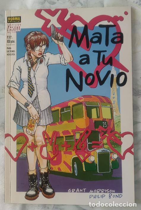 C&oacute;mics: Mata a tu novio. Grant Morrison y Phillip Bond. 1998. Norma editorial