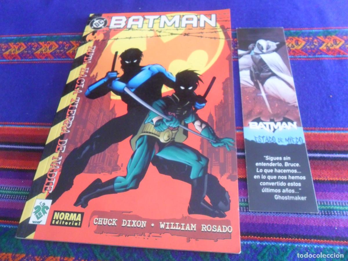 C&oacute;mics: BATMAN RUTA HACIA TIERRA DE NADIE N&ordm; 4 NORMA VID 2001 PRESTIGIO. REGALO MARCAP&Aacute;GINAS ESTADO DE MIEDO