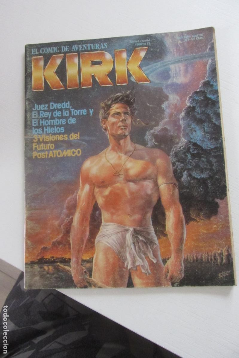 C&oacute;mics: KIRK N&ordm; 9 EL COMIC DE AVENTURAS -ED. NORMA A&Ntilde;OS 80 arx242