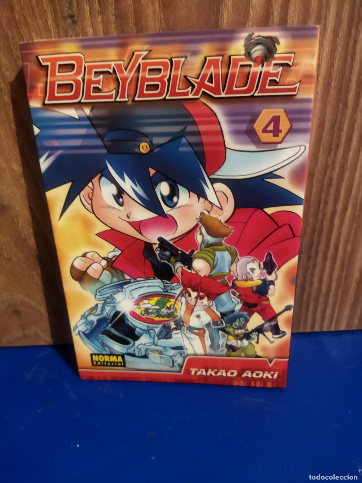 C&oacute;mics: Beyblade 4 takao Aoki Norma editorial - Foto 1