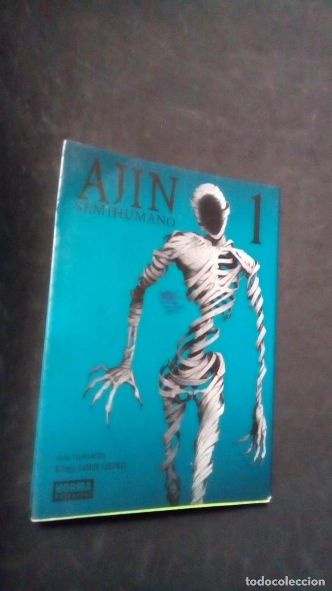 C&oacute;mics: AJIN 1-SEMIHUMANO-MANGA-NORMA EDITORIAL-COMO NUEVO-TSHINA MIURA-GAMON SAKURAI