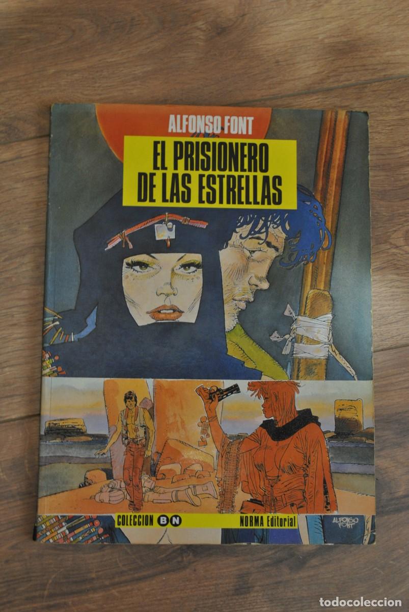 C&oacute;mics: El prisionero de las estrellas. Alfonso Font. Edici&oacute;n original Completa. - Foto 2