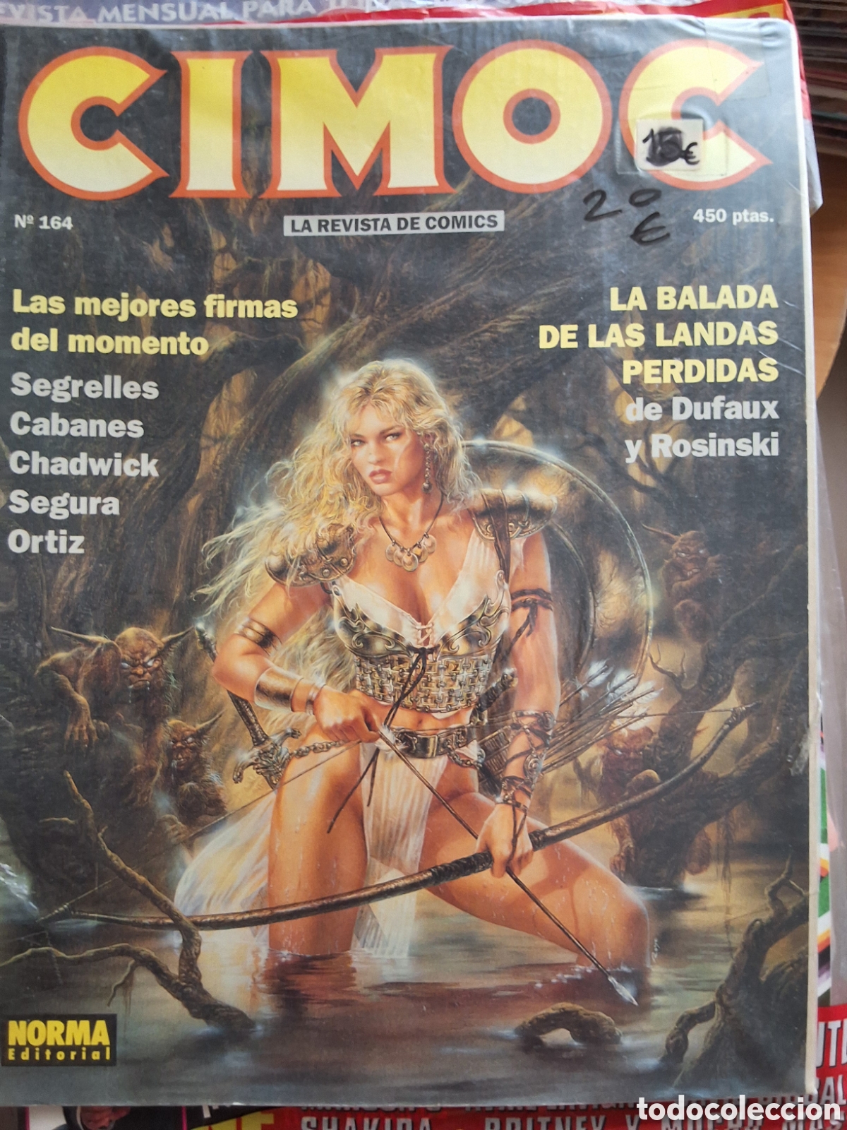 C&oacute;mics: Cimoc comic mensual n&uacute;mero 164 edita norma - Foto 1