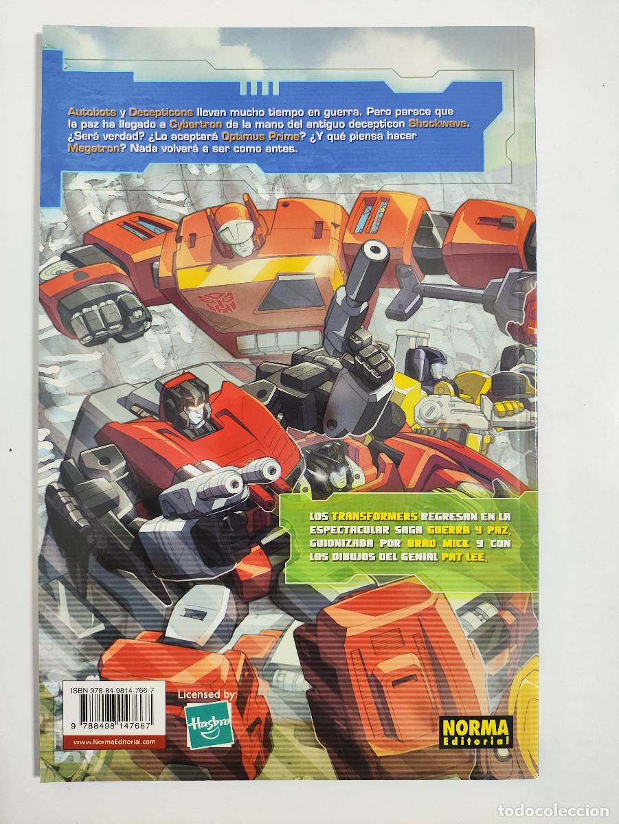 C&oacute;mics: Transformers &ndash; La Nueva Generaci&oacute;n - Norma Editorial - Foto 9