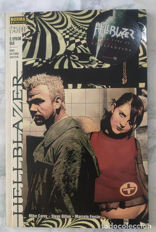 C&oacute;mics: Hellblazer. El sepulcro rojo. Mike Carey, Steve Dillon y Marcelo Frusin. Norma Editorial 2005