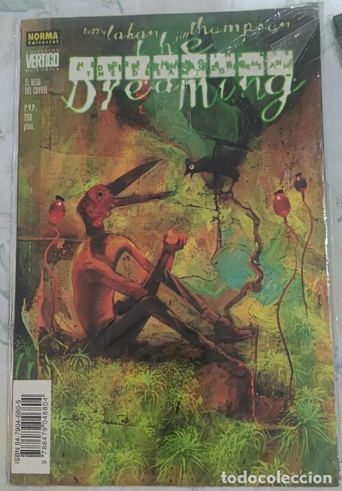 C&oacute;mics: The Dreaming. El beso del coyote. Terry Laban y Jill Thompson. Norma comics 1998. L&iacute;nea Vertigo