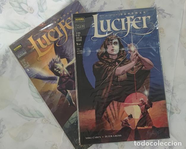 C&oacute;mics: Lucifer. La casa de las salas sin ventanas. Mike Carey y Chris Weston. Norma comics 2001. Vertigo