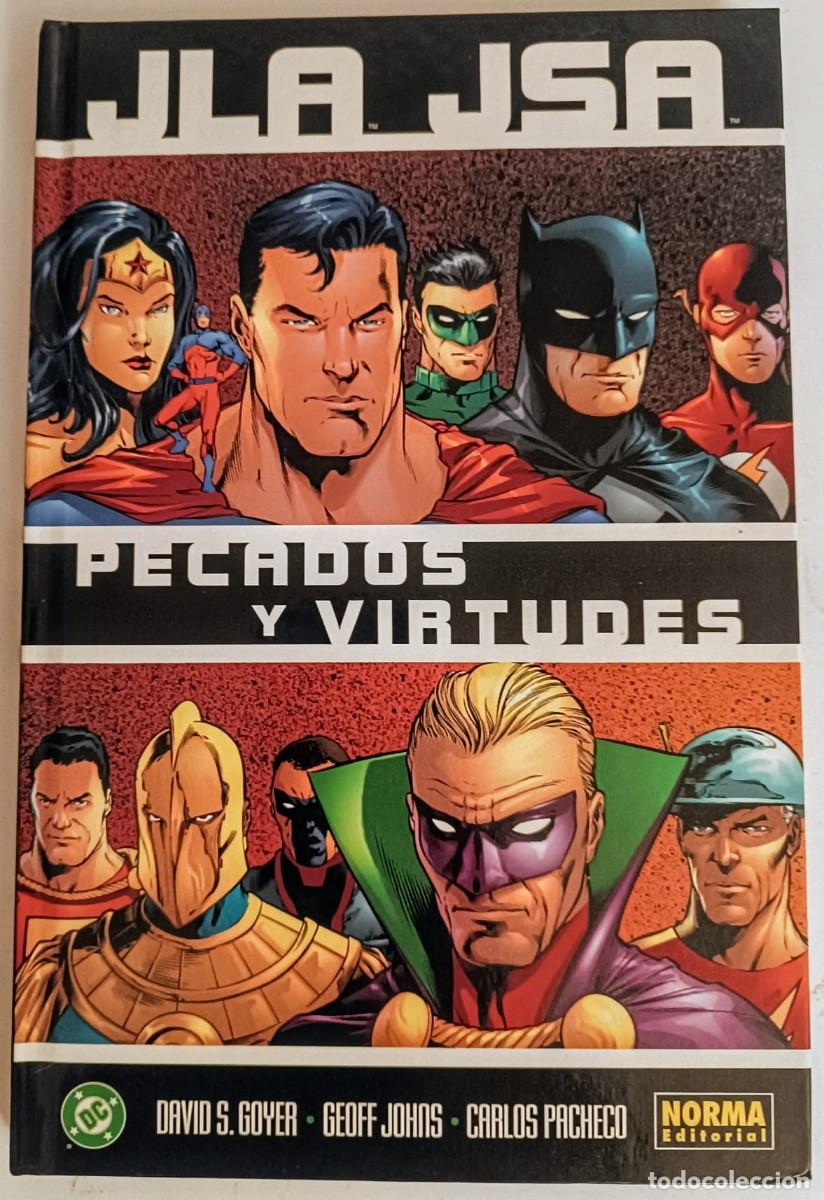 C&oacute;mics: Jla / Jsa: Pecados y Virtudes - Tapa Dura Norma 2003 (Mint/NM)