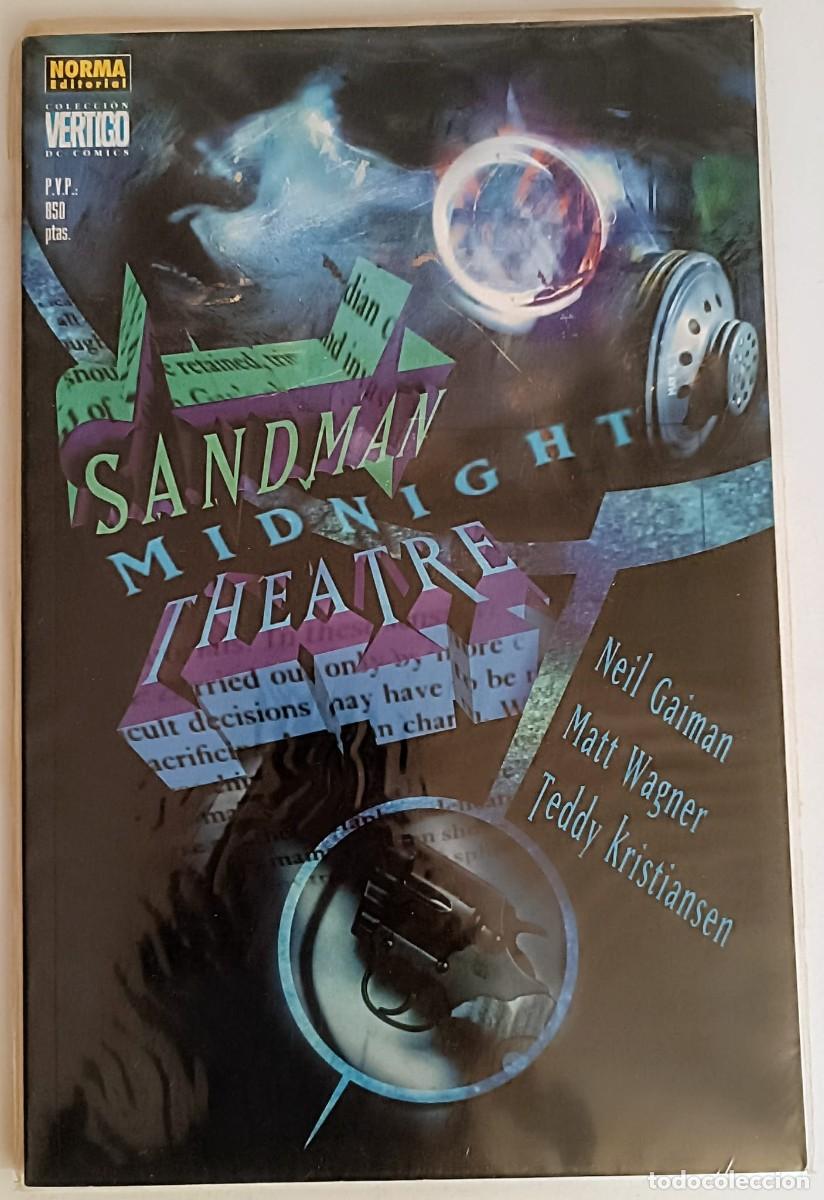 C&oacute;mics: Sandman Midnight Theatre (Tomo &Uacute;nico) - Neil Gaiman / Norma Editorial 1998 (Mint)