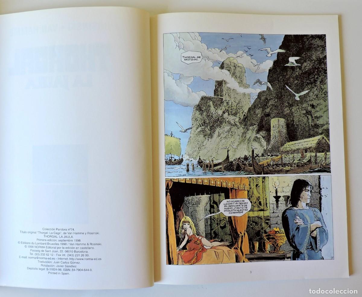 C&oacute;mics: Lote de libros THORGAL Integral 1 + LA JAULA Rosinski - Van Hamme - Foto 8