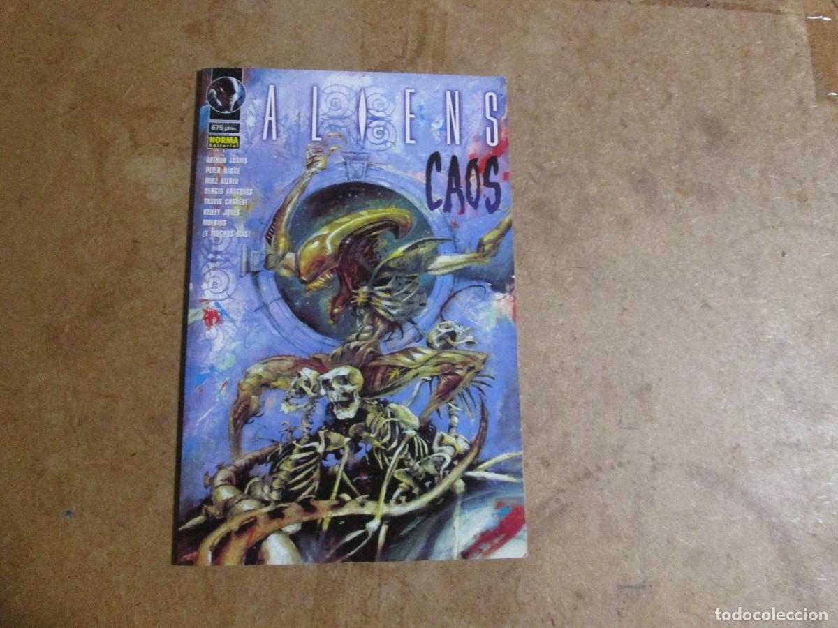 C&oacute;mics: Aliens, caos, Norma,
