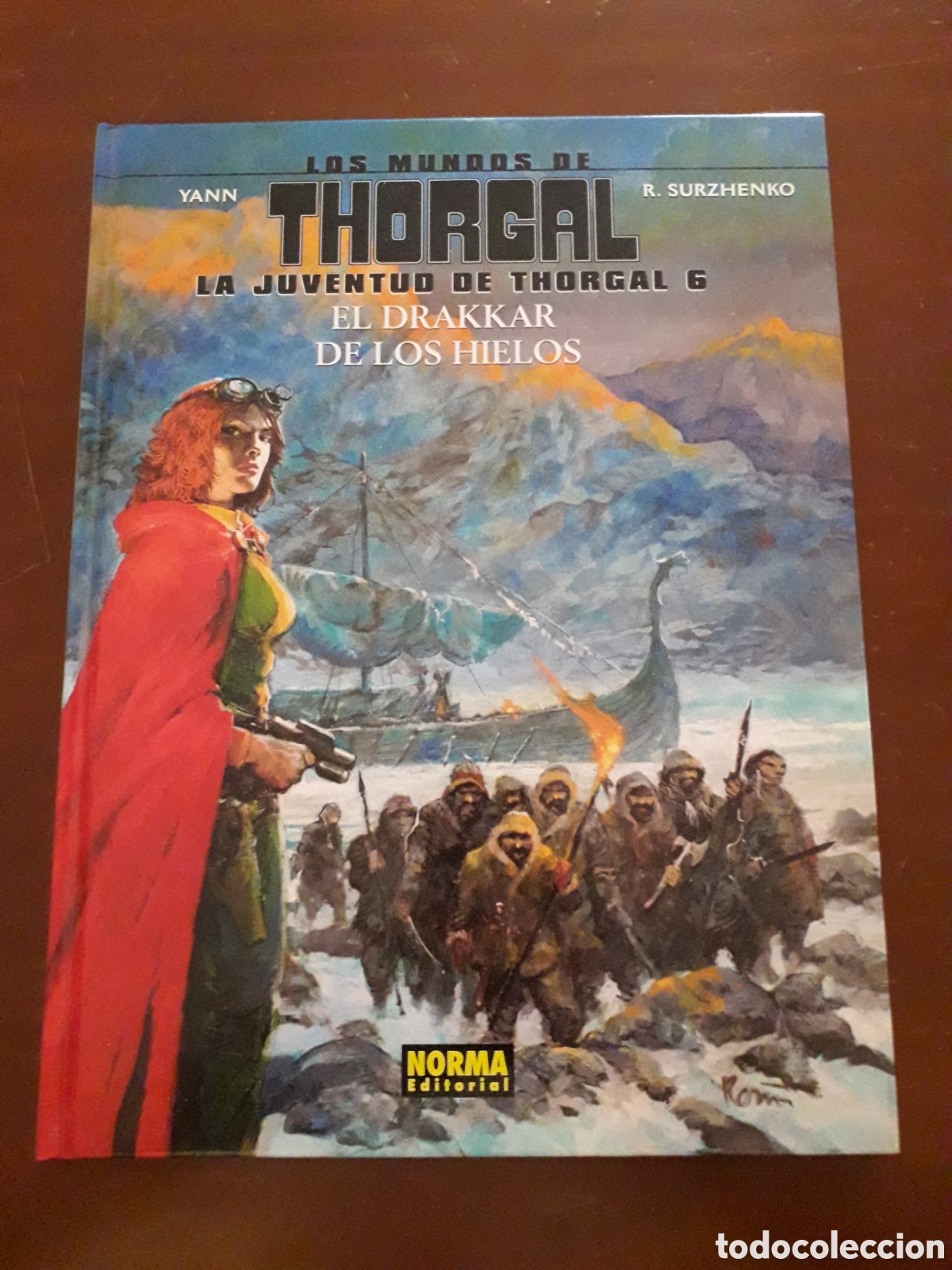 C&oacute;mics: LA JUVENTUD DE THORGAL TOMO 6. EL DRAKAR DE LOS HIELOS