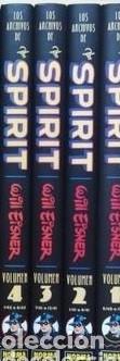 Comics: LOS ARCHIVOS DE SPIRIT DE WILL EISNER - NUMEROS 1 2 3 4 - NORMA EDITORIAL