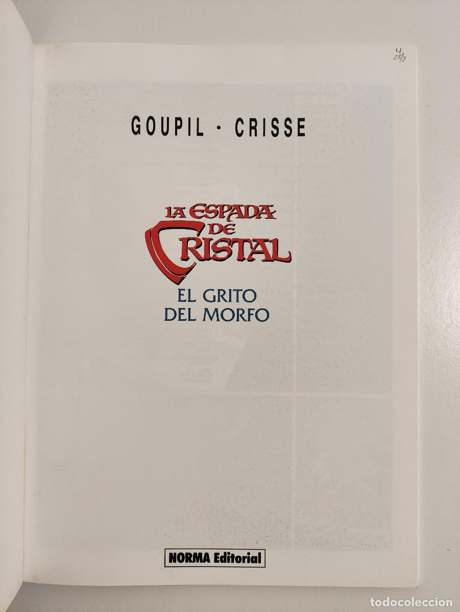 C&oacute;mics: La Espada de Cristal &ndash; El Grito del Morfo &ndash; Norma - Foto 4