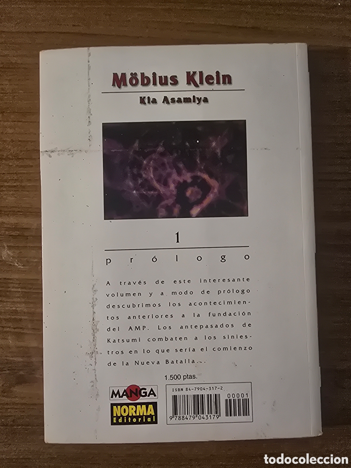 C&oacute;mics: MOBIUS KLEIN,NUMERO 1,(MANGA-NORMA EDITORIAL) - Foto 2