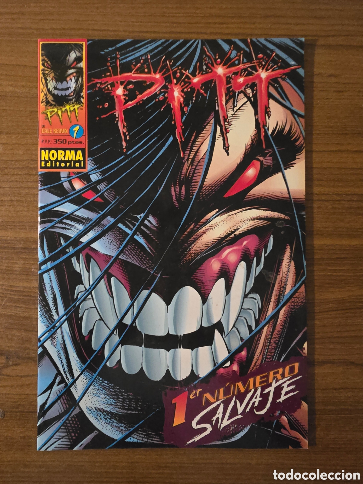 C&oacute;mics: PITT,NUMERO 1,(NORMA EDITORIAL)