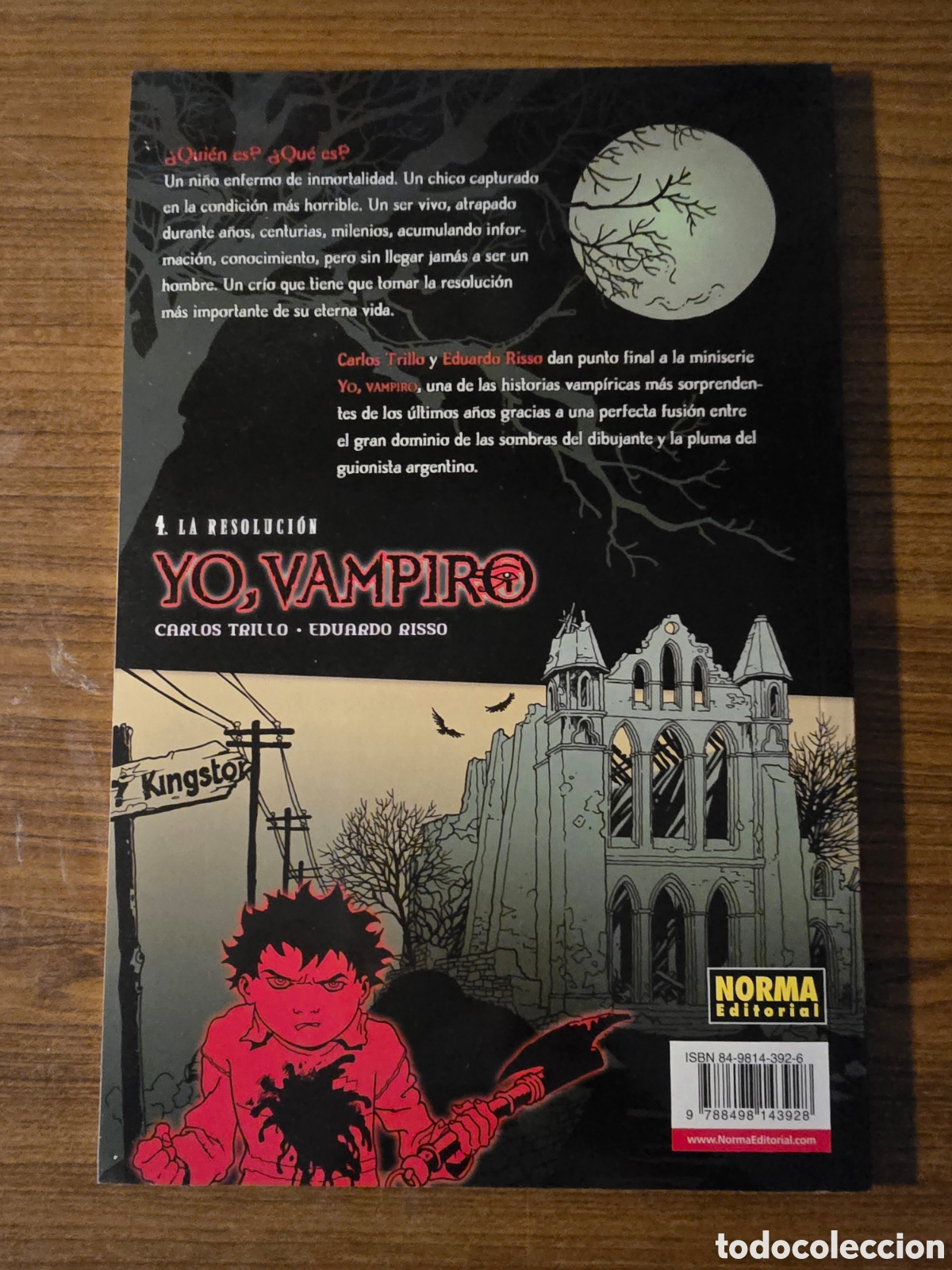 C&oacute;mics: YO VAMPIRO,NUMERO 4 LA RESOLUCI&Oacute;N,(NORMA EDITORIAL) - Foto 2