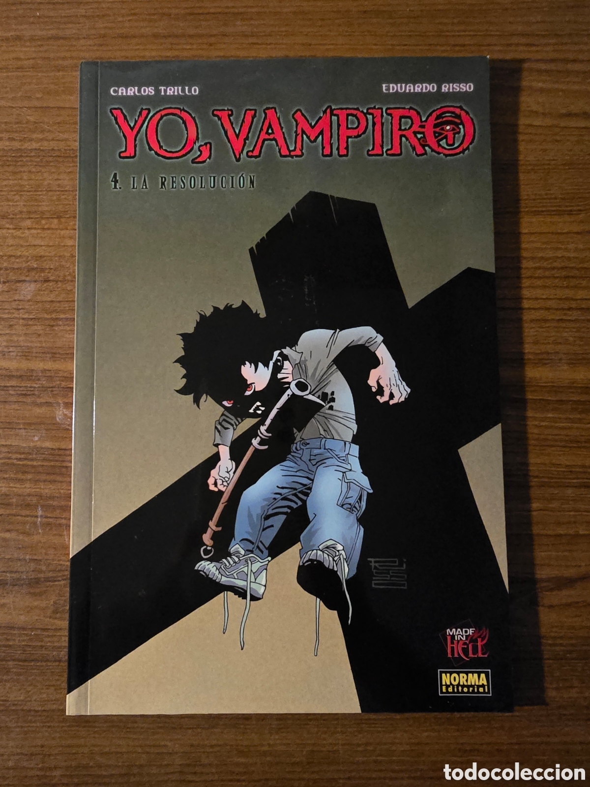 C&oacute;mics: YO VAMPIRO,NUMERO 4 LA RESOLUCI&Oacute;N,(NORMA EDITORIAL)