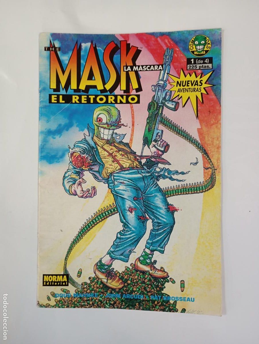C&oacute;mics: THE MASK N&ordm; 1 DE 4. EL RETORNO. NORMA EDITORIAL. LA M&Aacute;SCARA. TDKR94