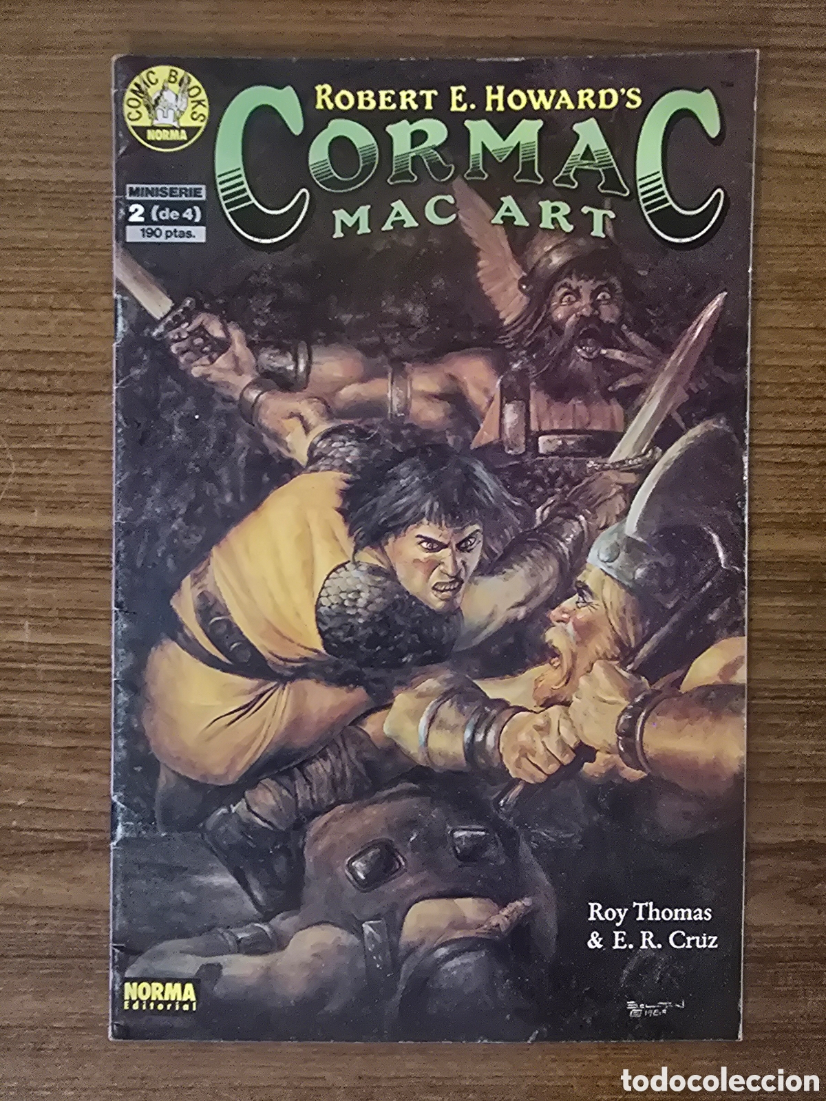 C&oacute;mics: CORMAC,MAC ART,NUMERO 2 DE 4,(NORMA EDITORIAL)