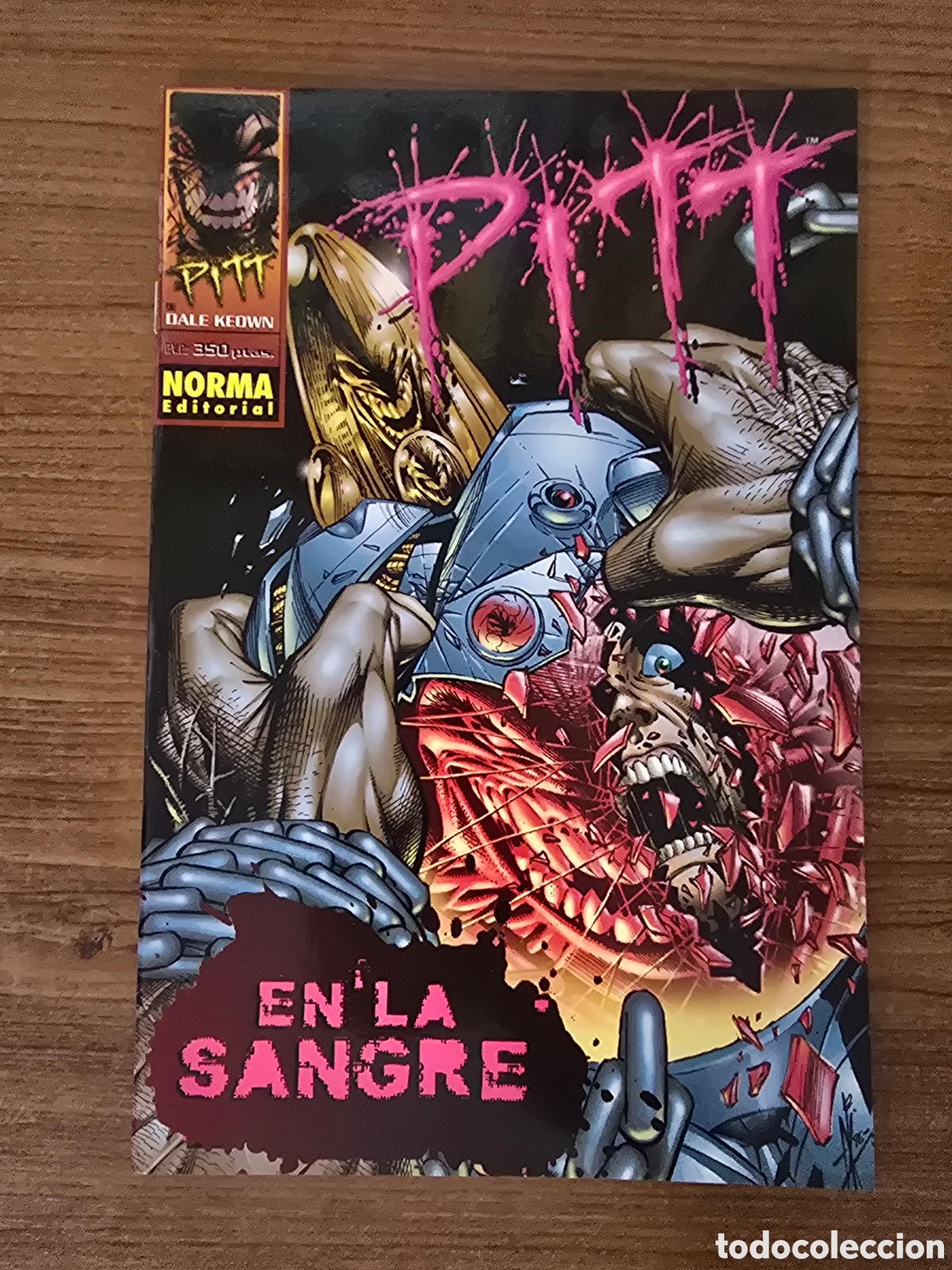 C&oacute;mics: PITT EN LA SANGRE,(NORMA EDITORIAL)