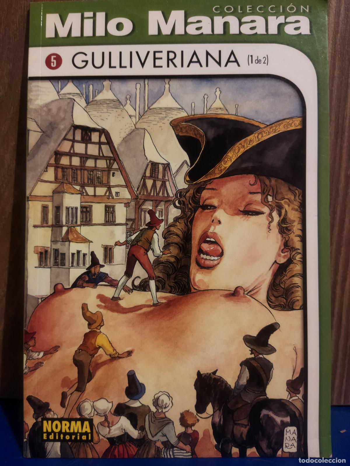 C&oacute;mics: Gulliveriana 1 de 2 colecci&oacute;n Milo Manara norma editorial