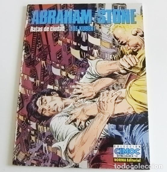 C&oacute;mics: RATAS DE CIUDAD - JOE KUBERT - C&Oacute;MIC NORMA EDITORIAL 1992 - ABRAHAM STONE - CIMOC EXTRA COLOR N&ordm; 92