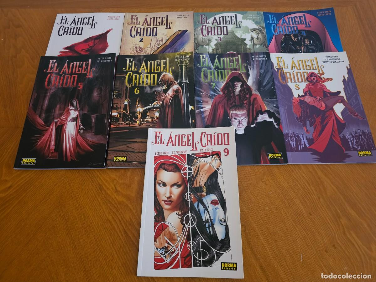 C&oacute;mics: El Angel Ca&iacute;do - Peter David (Completa 9 tomos)