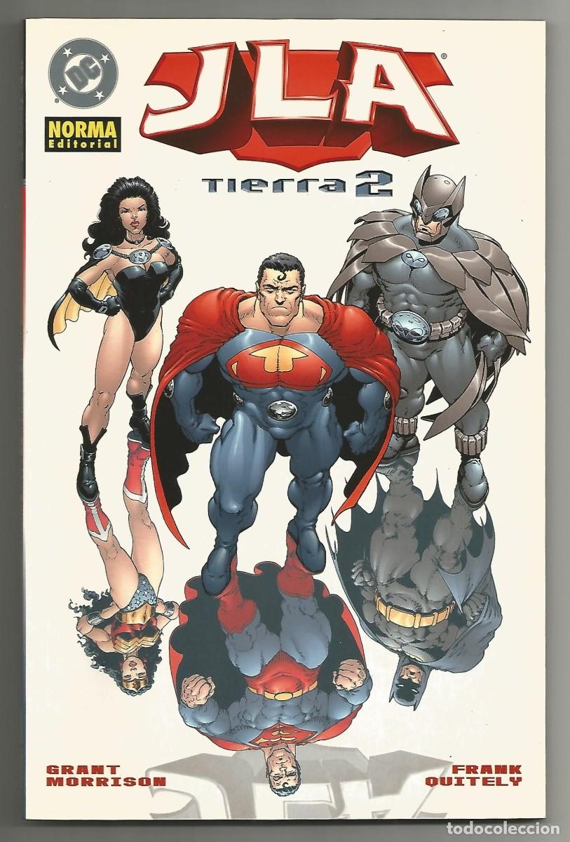 C&oacute;mics: JLA de GRANT MORRISON: TIERRA 2 NORMA 2002, excelente estado