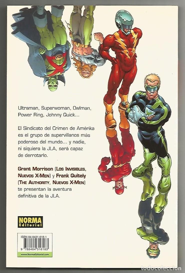 C&oacute;mics: JLA de GRANT MORRISON: TIERRA 2 NORMA 2002, excelente estado - Foto 2