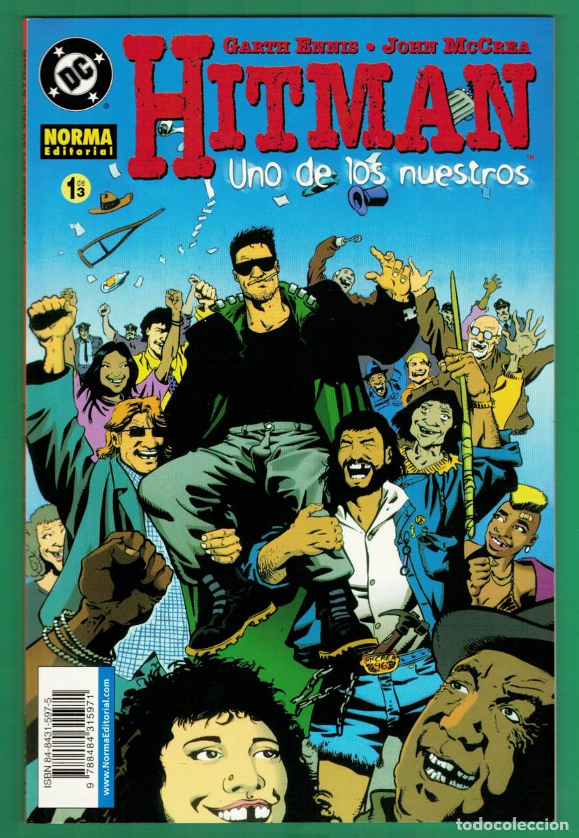 C&oacute;mics: HITMAN UNO DE LOS NUESTROS 1-3 colecci&oacute;n completa NORMA 2002, excelente estado
