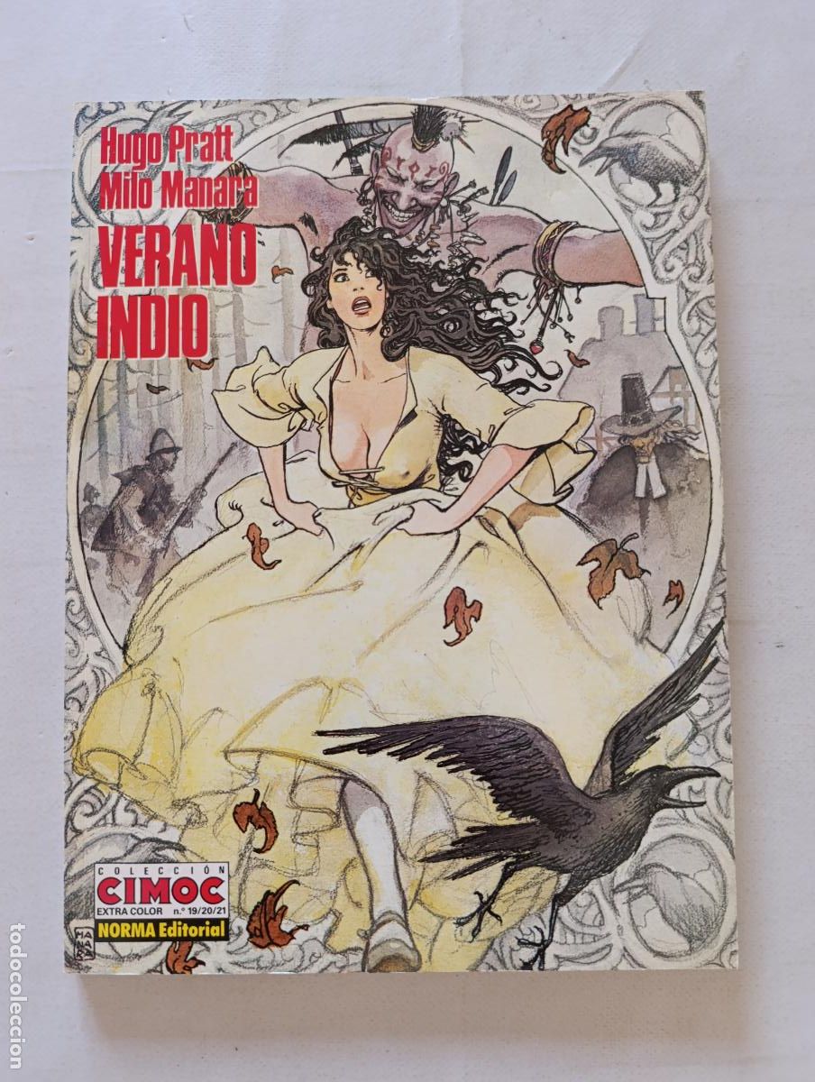 C&oacute;mics: VERANO INDIO - HUGO PRATT, MILO MANARA - COLECCION CIMOC EXTRA COLOR N&ordm; 19 / 20 / 21 - NORMA (125w)