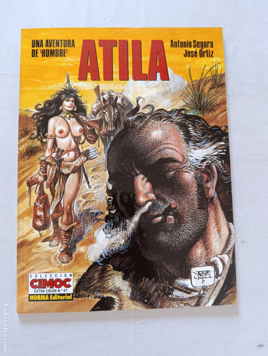 C&oacute;mics: ATILA - UNA AVENTURA DE HOMBRE N&ordm; 5 - ANTONIO SEGURA, JOSE ORTIZ - CIMOC EXTRA COLOR 87 - NORMA (125