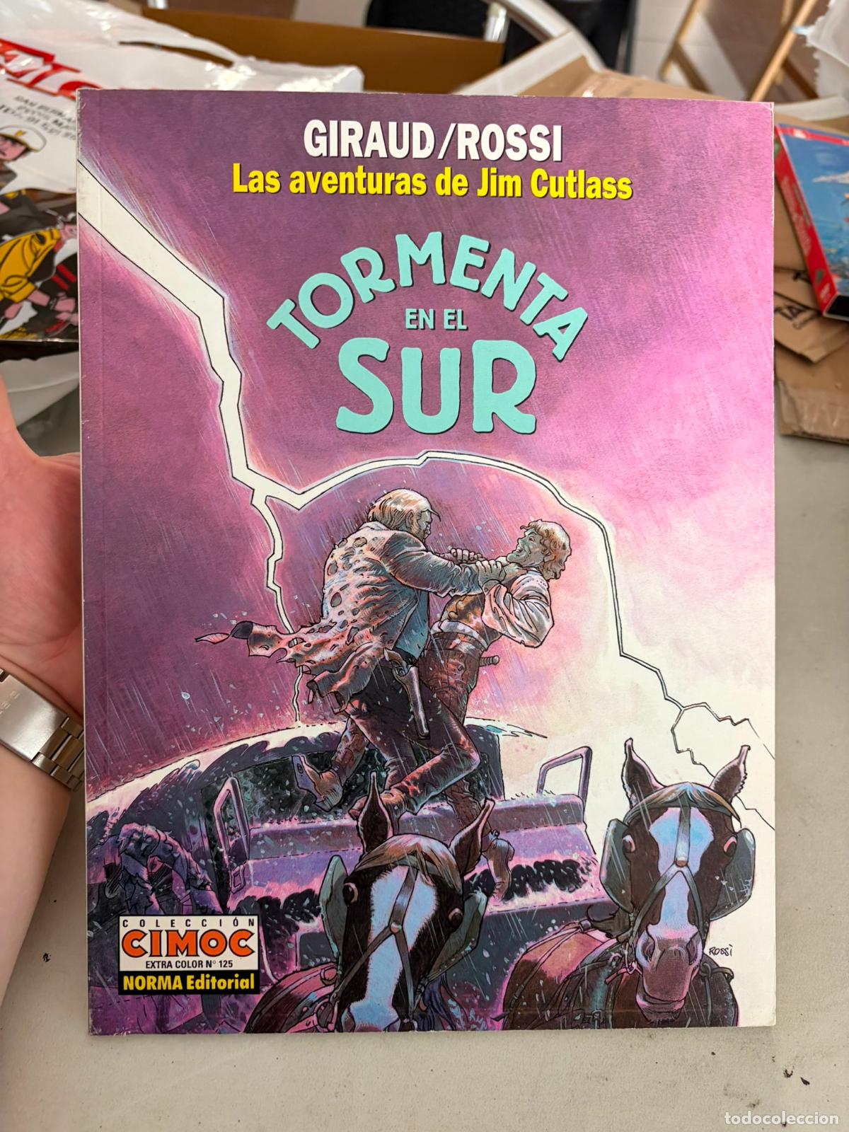 C&oacute;mics: Jim Cutlass, Tormenta en el sur, Giraud Rossi, 125, Norma