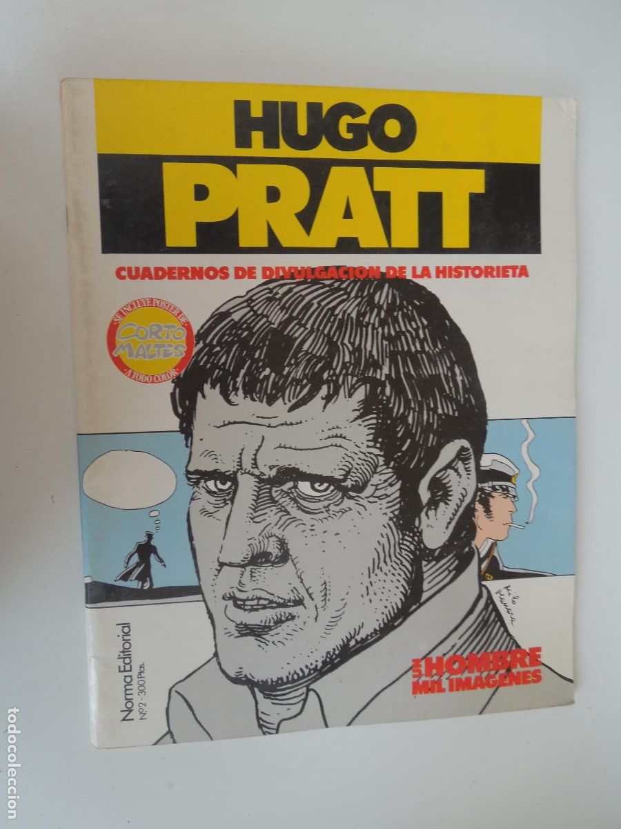 C&oacute;mics: HUGO PRATT - UN HOMBRE MIL IM&Aacute;GENES - NORMA EDTORIAL - N&ordm; 2 - 1983 POSTER CORTO MALT&Eacute;S