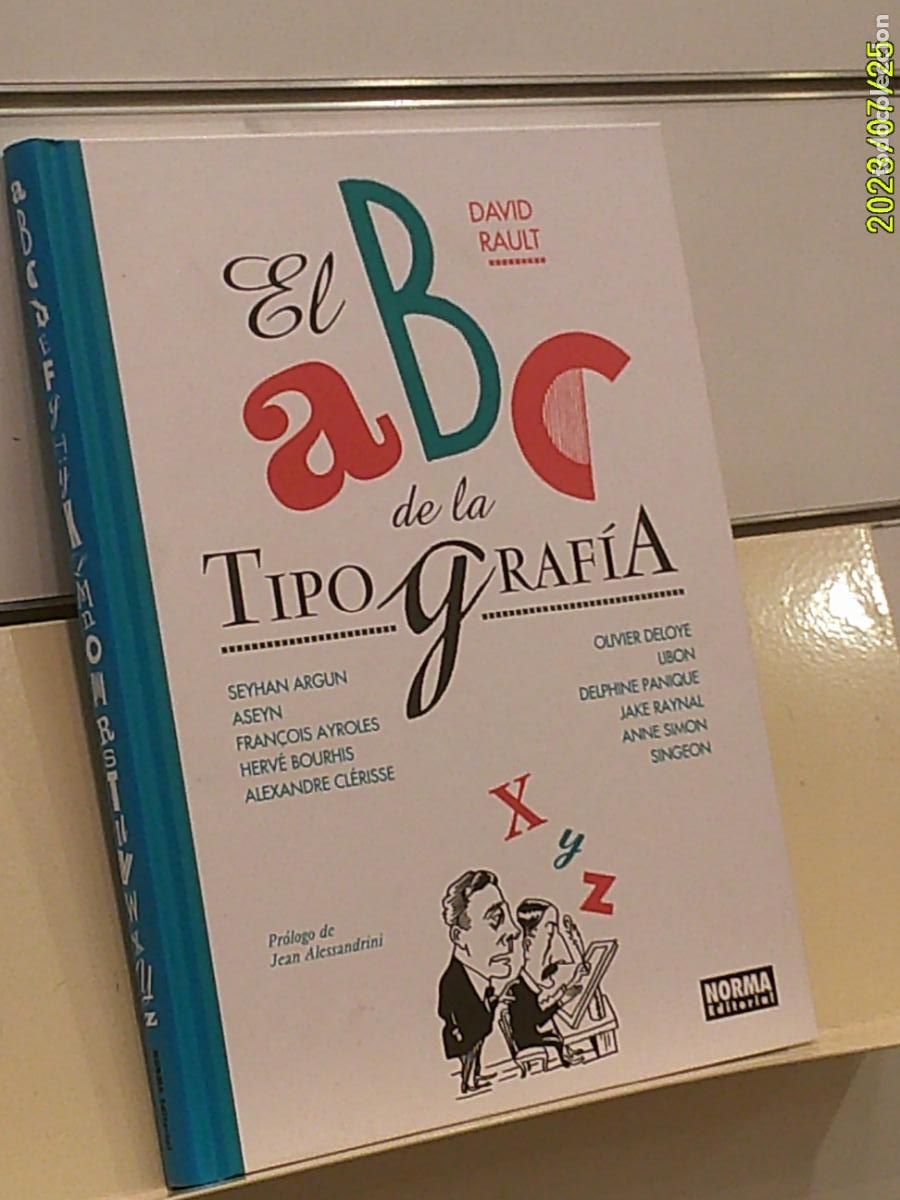 C&oacute;mics: EL ABC DE LA TIPOGRAFIA TOMO TAPA DURA - NORMA OFERTA