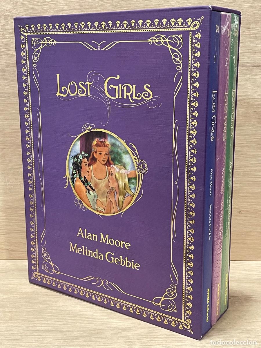C&oacute;mics: Lost Girls / Completo 3 vol&uacute;menes + estuche / Alan Moore, Melinda Gebbie / Norma