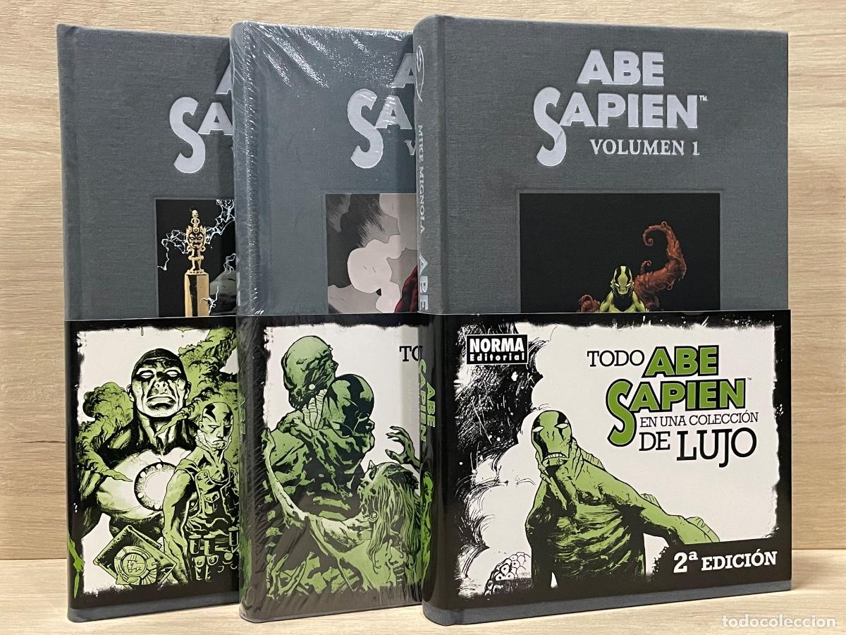 C&oacute;mics: Abe Sapien / Completo 3 vol&uacute;menes / Mike Mignola, Scott Allie, John Arcudi, Max Fiumara / Norma