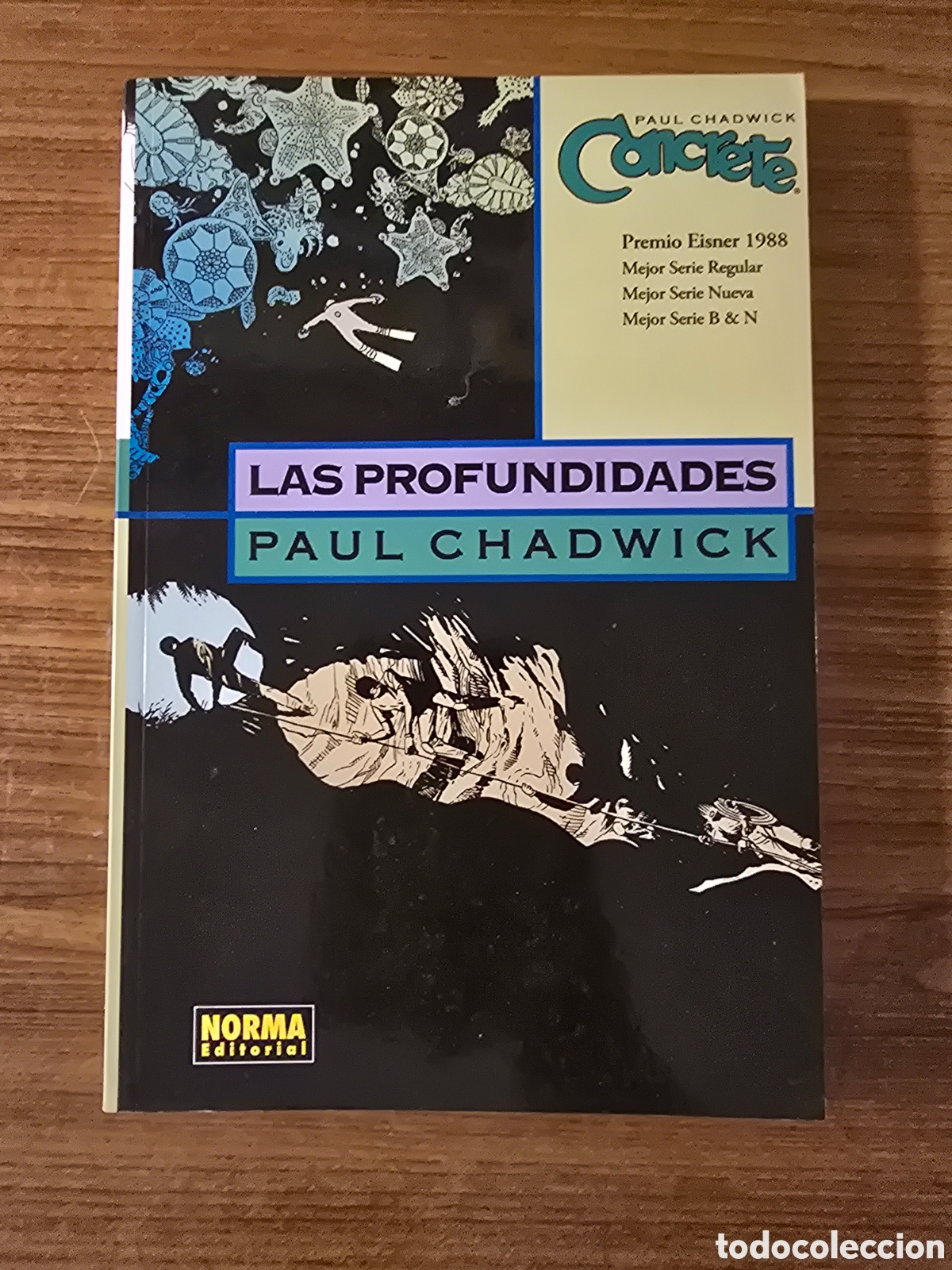 C&oacute;mics: LAS PROFUNDIDADES,PAUL CHADWICK,CONCRETE,(NORMA EDITORIAL)