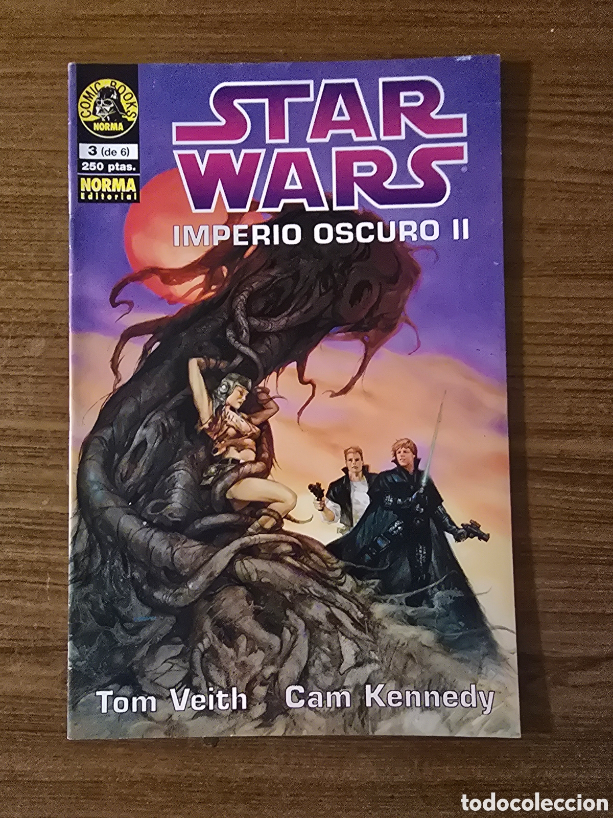 C&oacute;mics: STAR WARS,IMPERO OSCURO II,NUMERO 3 DE 6,(COMIC BOOKS-NORMA)