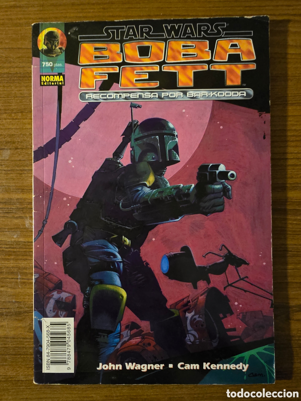 C&oacute;mics: STAR WARS,BONA FETT,RECOMPENSA POR BAR-KOODA(NORMA EDITORIAL)