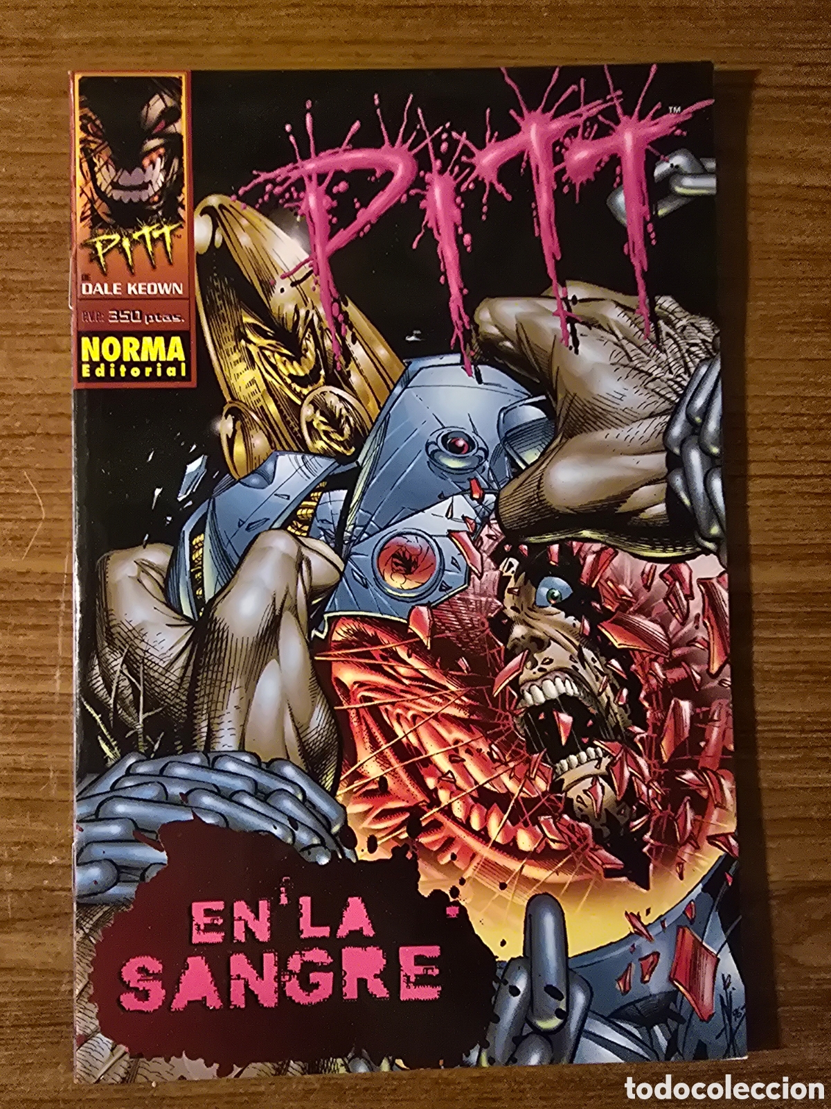 C&oacute;mics: PITT EN LA SANGRE,(NORMA EDITORIAL)