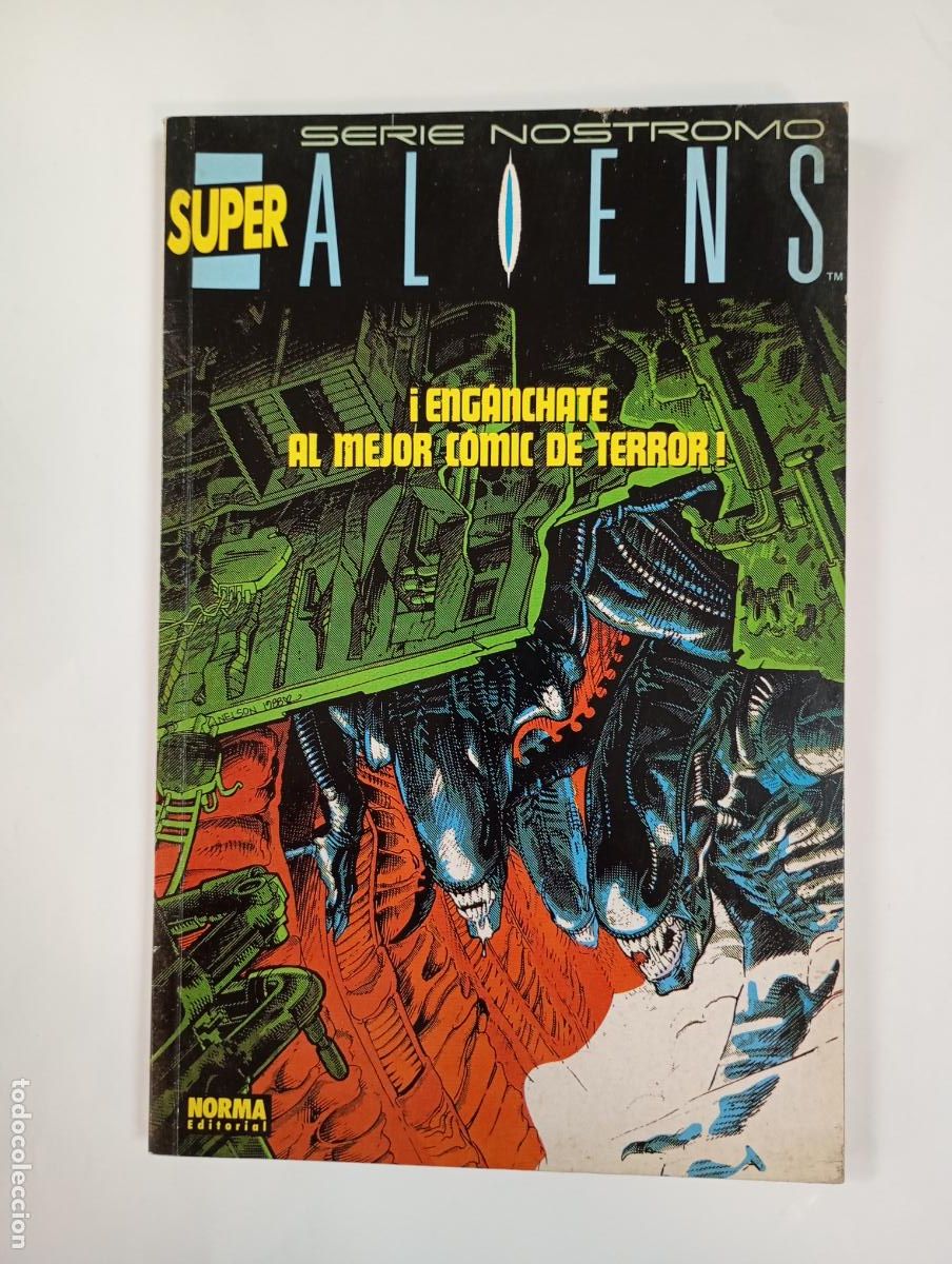 C&oacute;mics: SUPER ALIENS. TOMO 1. RETAPADO N&Uacute;MEROS 1 AL 5. SERIE NOSTROMO. NORMA EDITORIAL. TDKR95