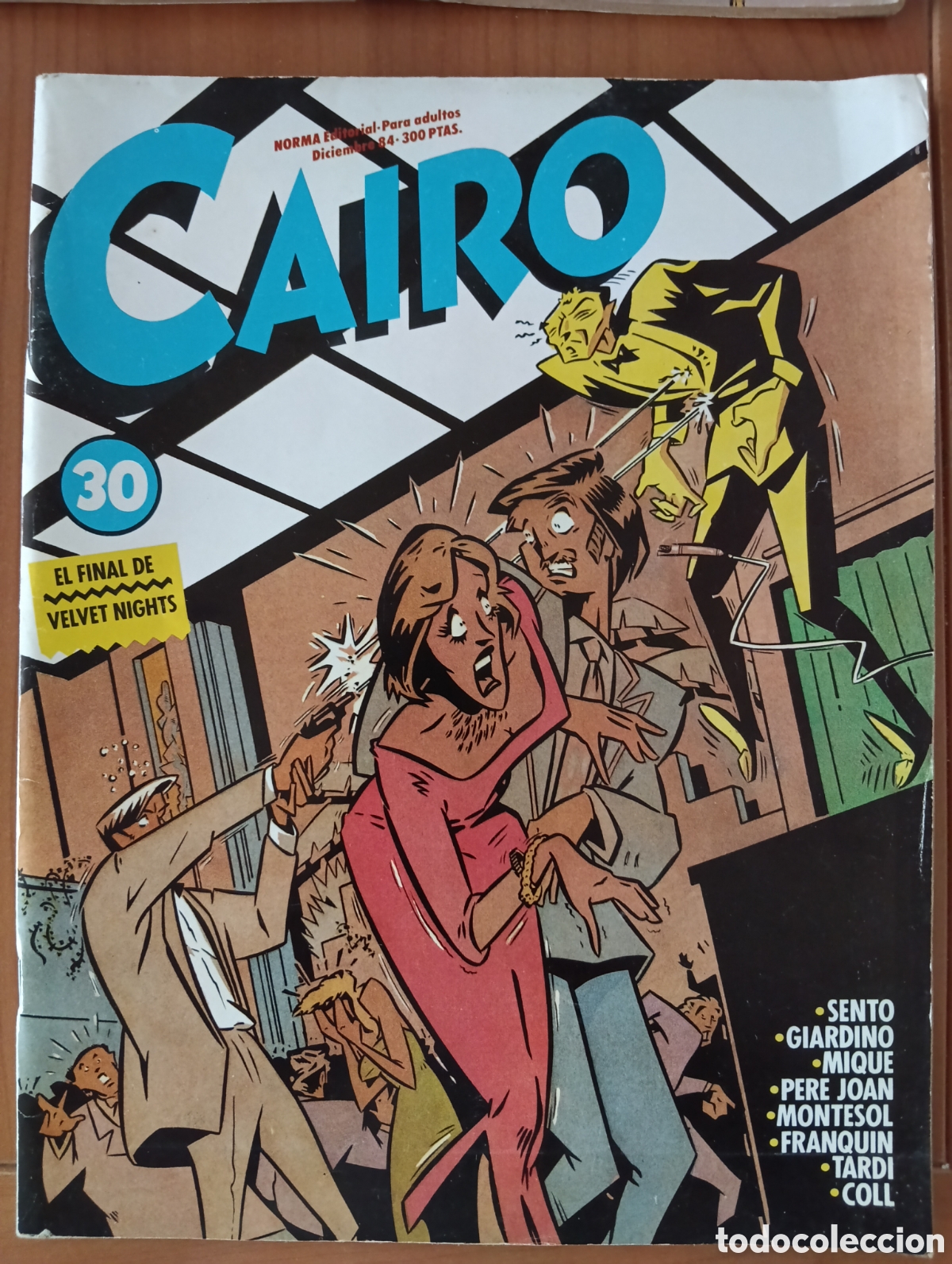 C&oacute;mics: Lote de c&oacute;mics Cairo (Norma, 1984-1986) - Foto 2