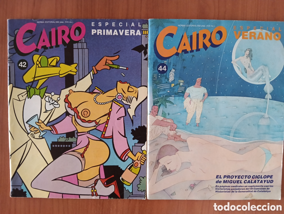 C&oacute;mics: Lote de c&oacute;mics Cairo (Norma, 1984-1986) - Foto 4