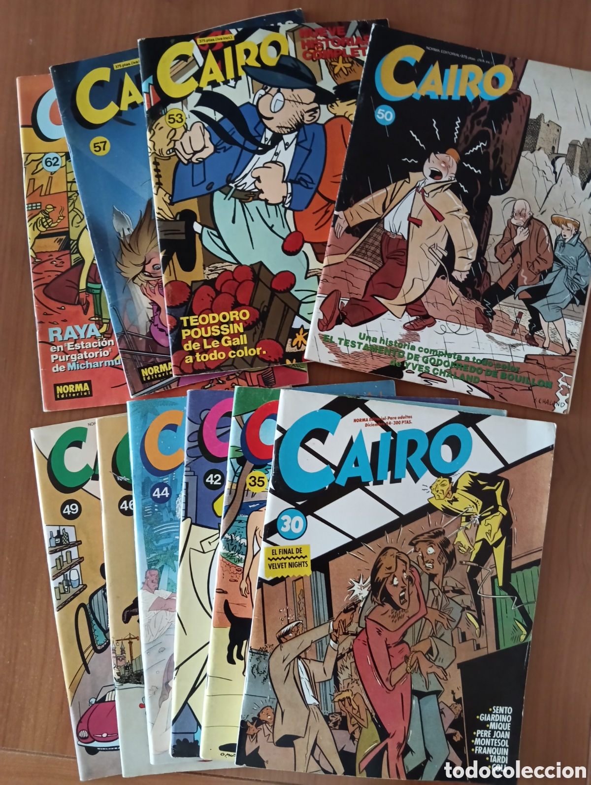 C&oacute;mics: Lote de c&oacute;mics Cairo (Norma, 1984-1986) - Foto 8