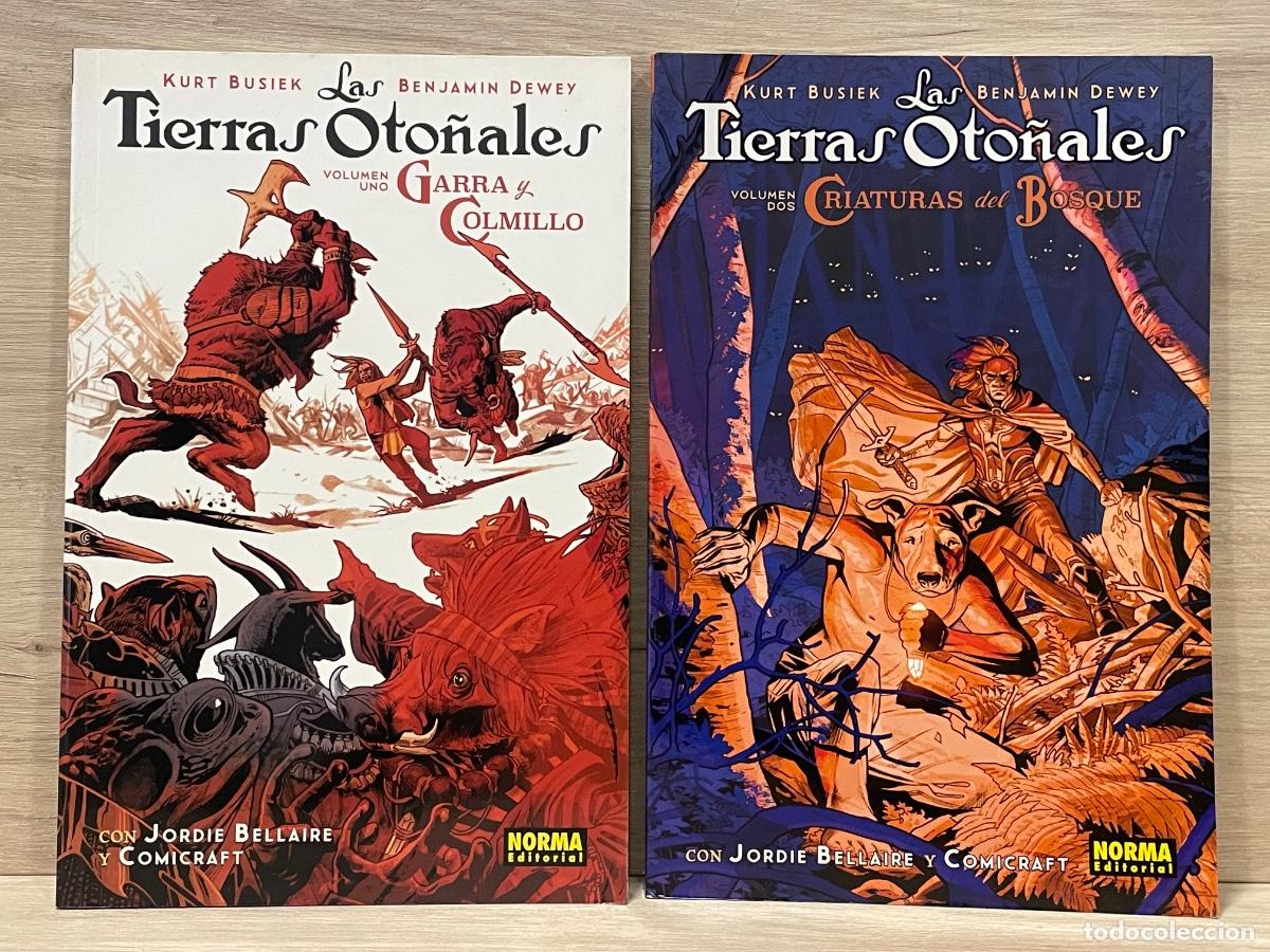 C&oacute;mics: Las Tierras Oto&ntilde;ales / Completo 2 vol&uacute;menes / Jordie Bellaire, Comicraft / Norma