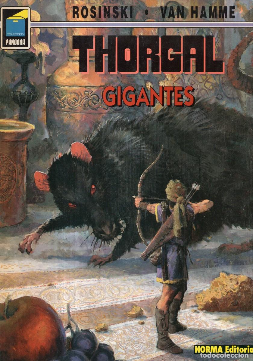 C&oacute;mics: THORGAL 22 GIGANTES (ROSINSKI / VAN HAMME) COL. PANDORA N&ordm; 62 - NORMA - BUEN ESTADO