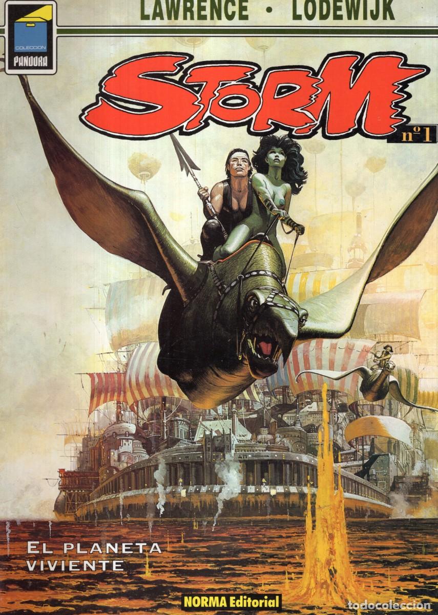 C&oacute;mics: STORM 1 EL PLANETA VIVIENTE (LAWRENCE / LODEWIJK) COL PANDORA N&ordm; 59 - NORMA - BUEN ESTADO