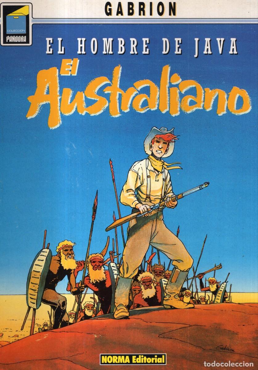 C&oacute;mics: EL HOMBRE DE JAVA 2 EL AUSTRALIANO (GABRION) COL. PANDORA N&ordm; 33 - NORMA - BUEN ESTADO